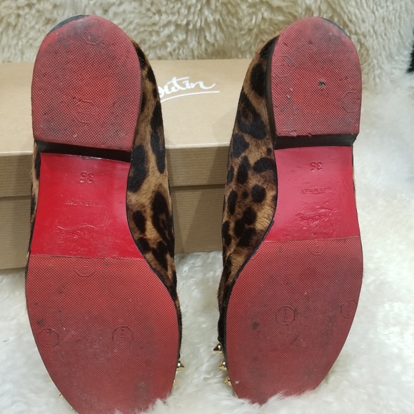 Christian Louboutin Pony Hair Flats - Picture 4 of 5